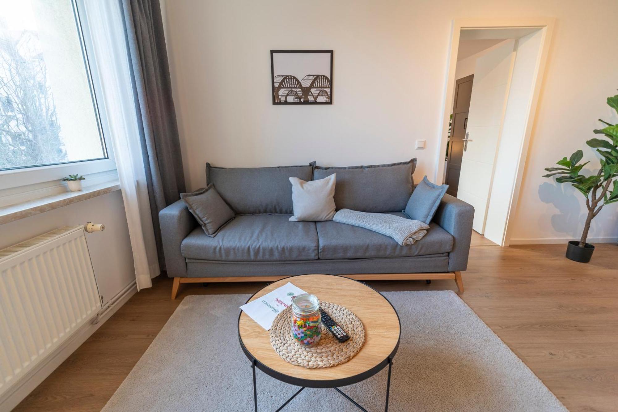 Rr - Stylish Apartment 50Qm - Wifi - Washer - Tv Magdeburgo Exterior foto